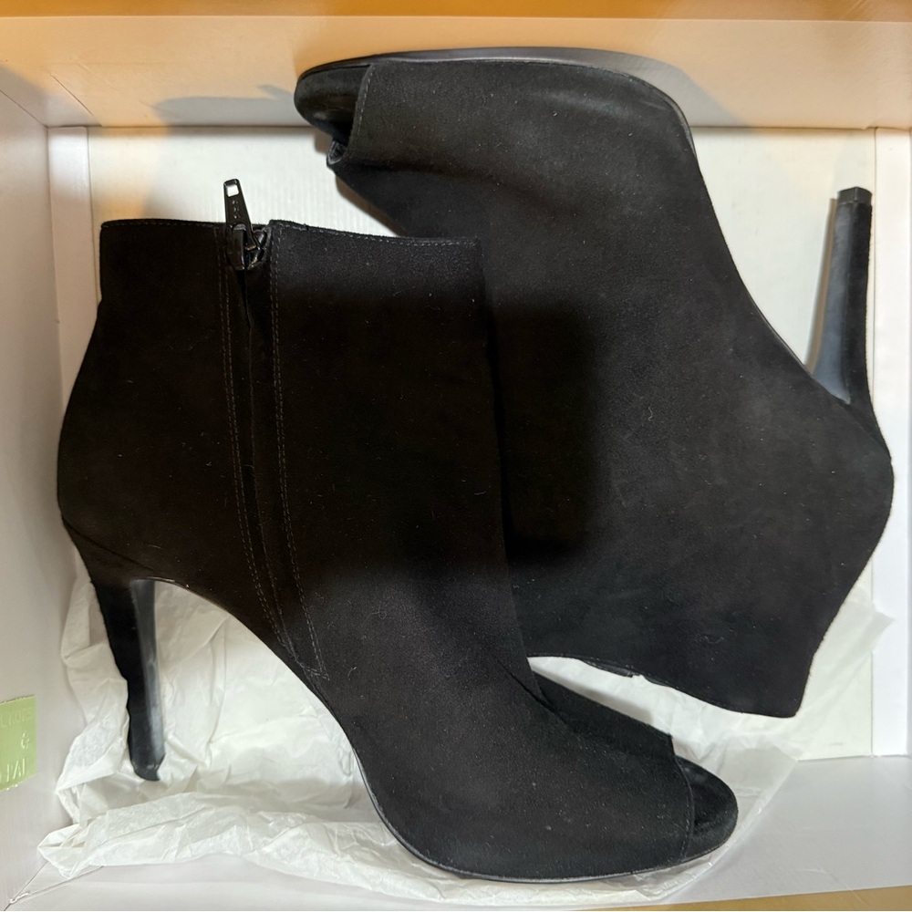 Michael Kors Black Heeled Ankle Boots